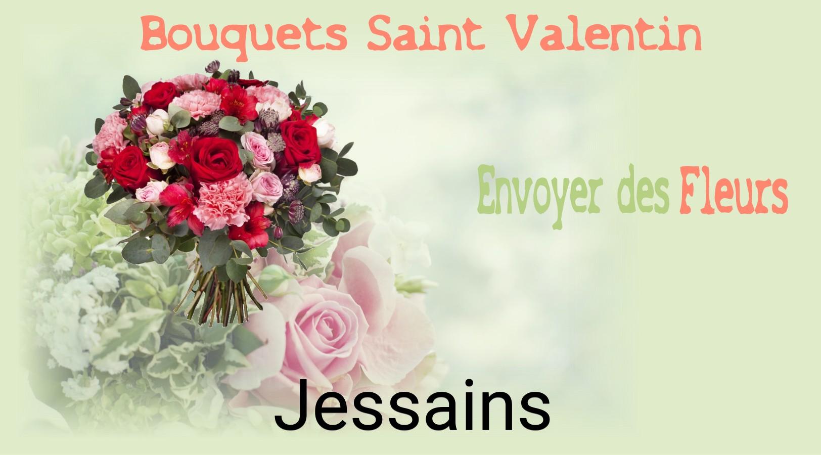 Roses de Saint-Valentin livrées à Jessains